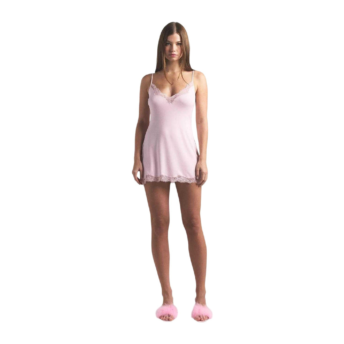 Bloom - Lifestyle - Skims Womens-Ladies Lace Trim Nightie