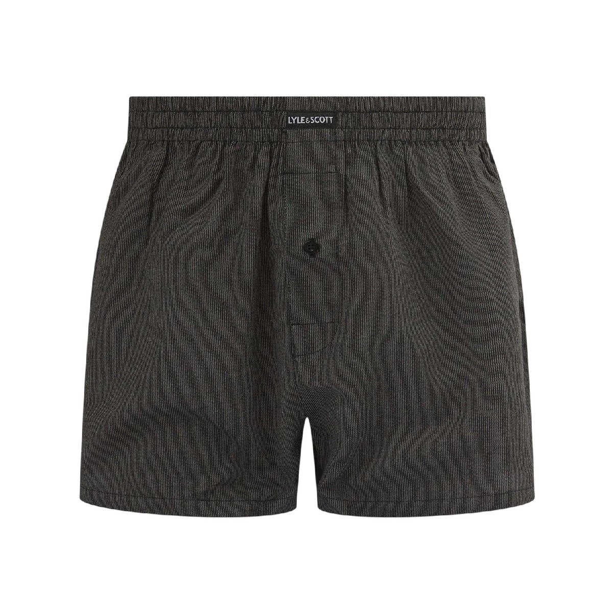 Black - Lifestyle - Lyle & Scott Mens Robinson Boxer Shorts (Pack of 3)