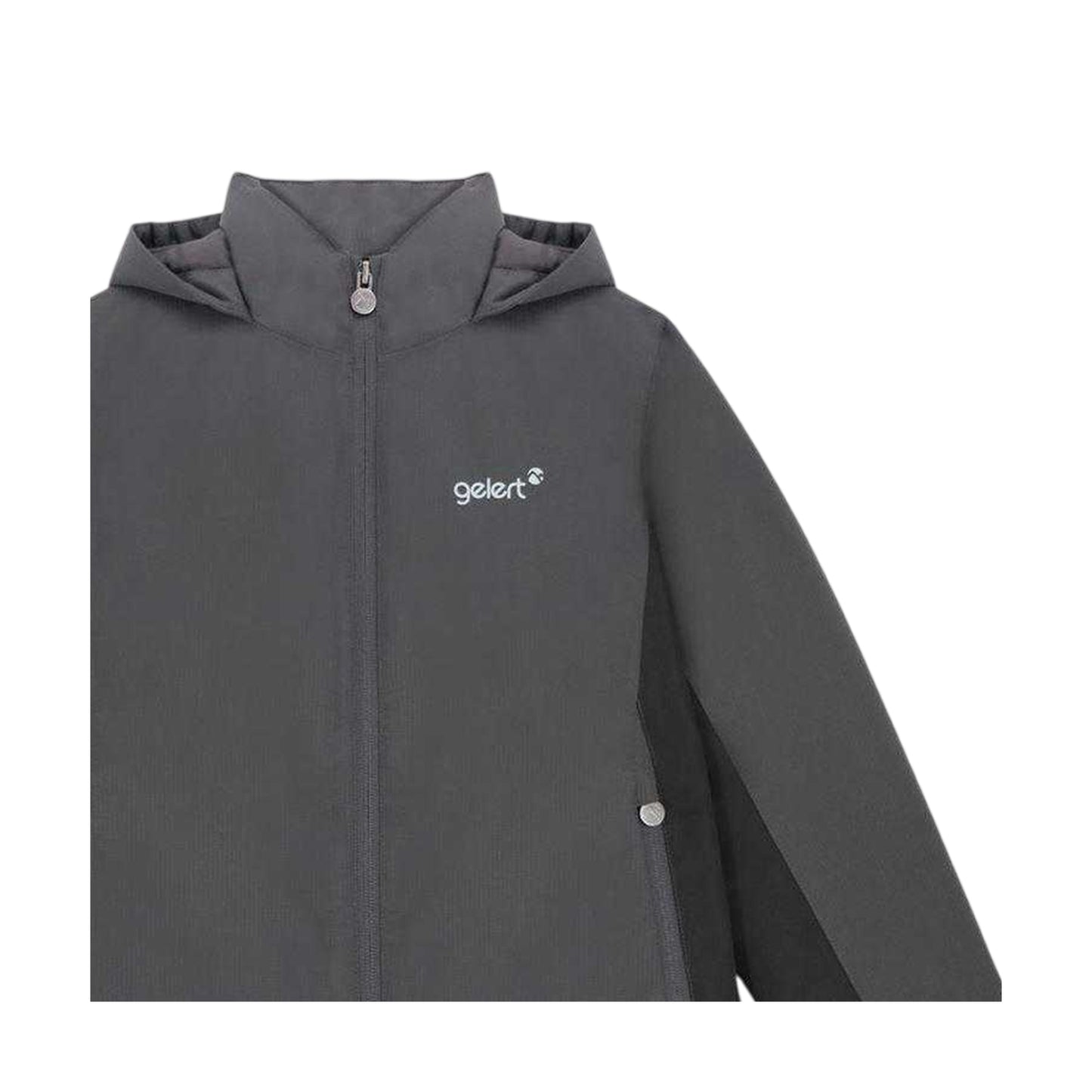 Black - Side - Gelert Childrens-Kids Horizon Waterproof Jacket