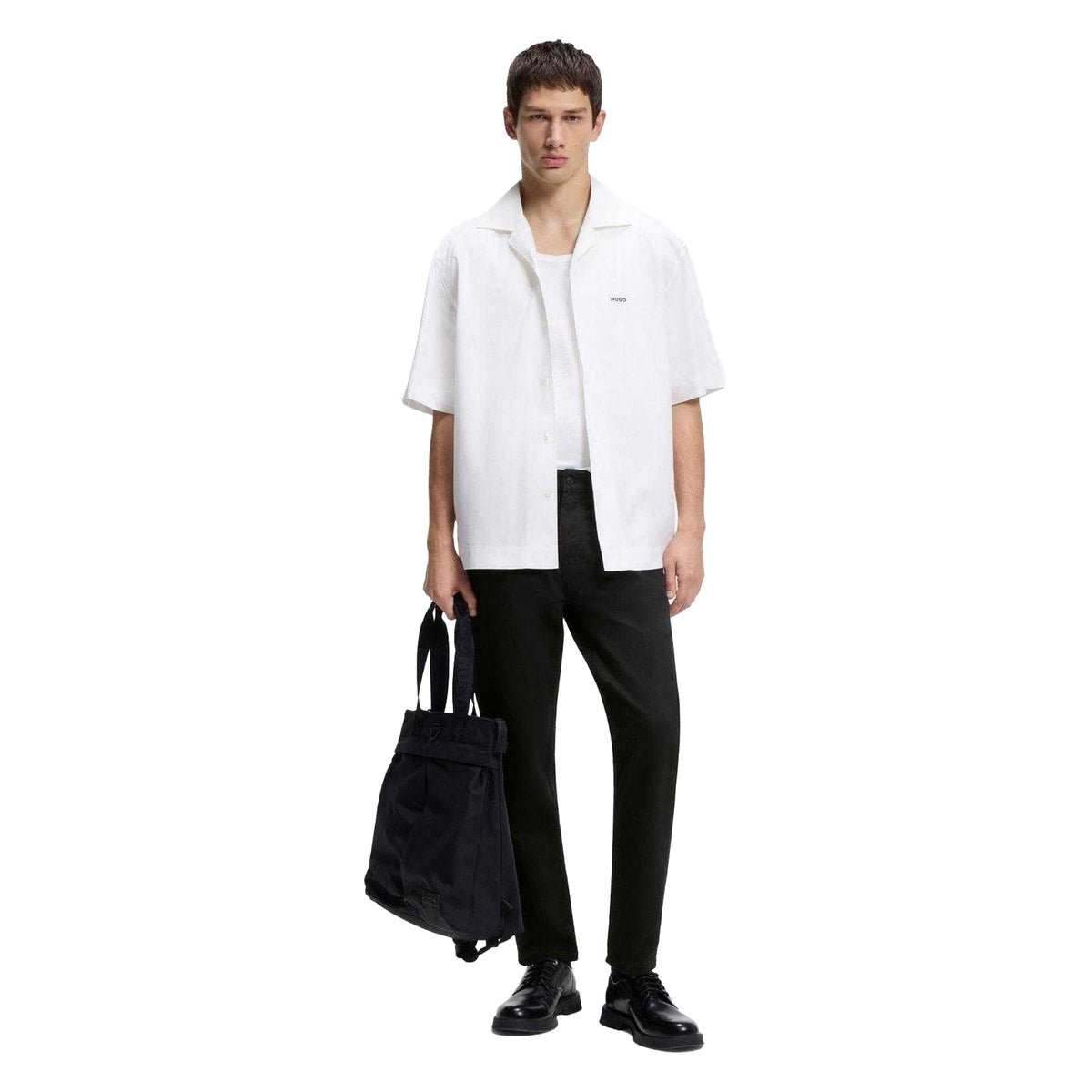Black - Lifestyle - Hugo Boss Mens 634 Plain Jeans