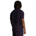 Navy - Back - Lyle & Scott Mens Towelling Polo Shirt
