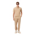 Beige - Lifestyle - Lacoste Mens Pique Regular Jogging Bottoms