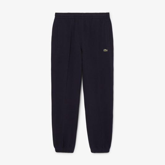 Blue - Front - Lacoste Mens Pique Regular Jogging Bottoms