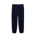 Navy - Front - Lacoste Mens Pique Regular Jogging Bottoms