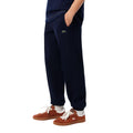 Navy - Side - Lacoste Mens Pique Regular Jogging Bottoms