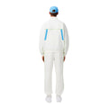 White-Blue - Back - Lacoste Mens Pique Regular Jogging Bottoms