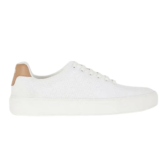 White - Front - Boss Womens-Ladies Katie Low Cut Trainers