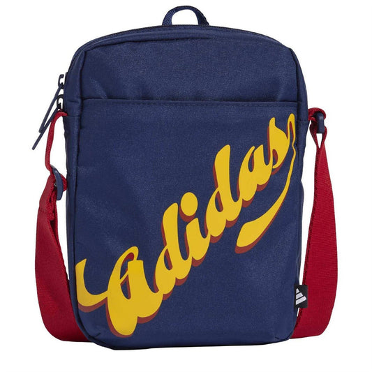 Dark Blue - Front - Adidas Tiro Logo Crossbody Bag