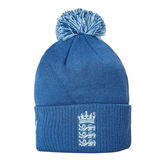 Ensign Blue - Front - Castore Pom Pom Knitted Bobble Hat