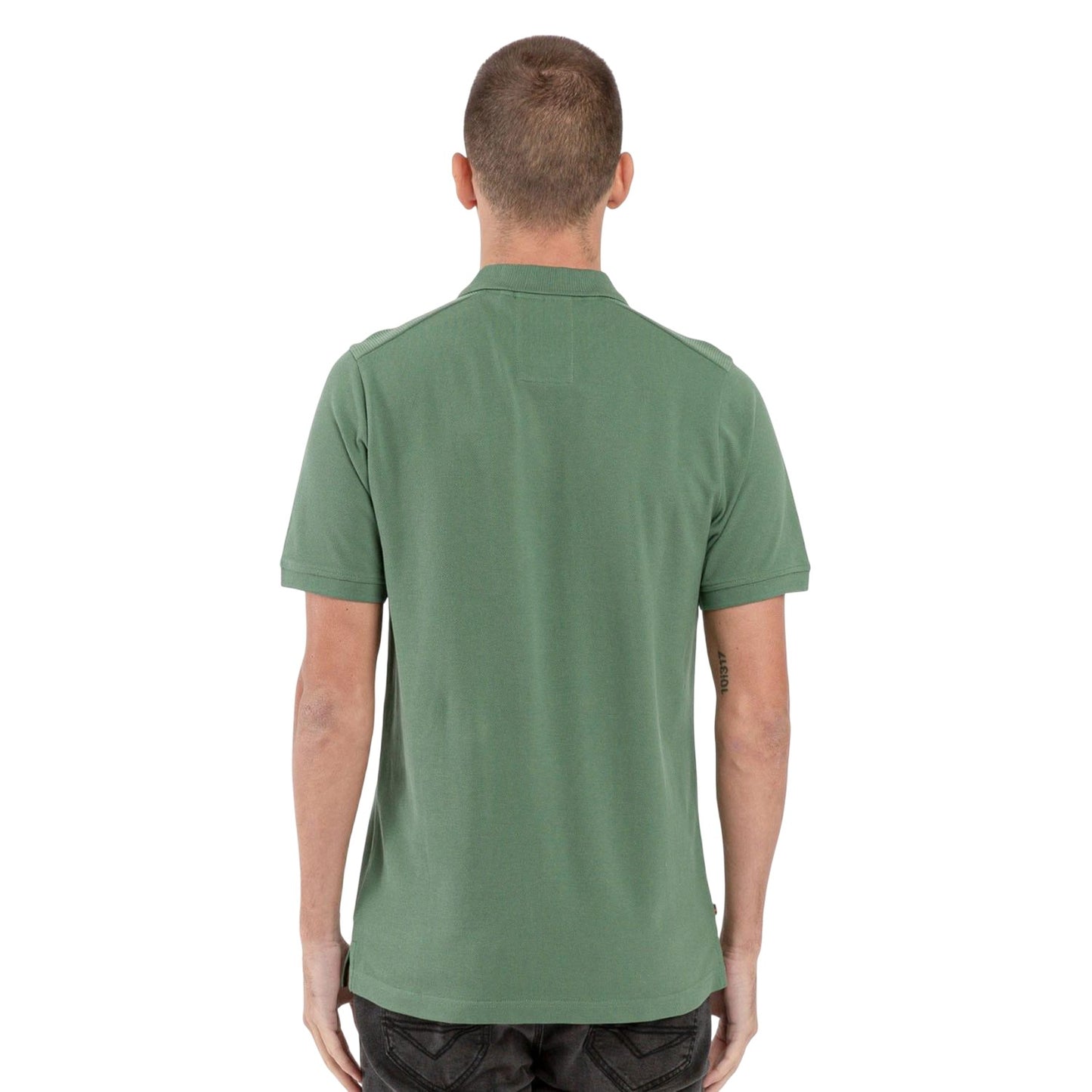 Green - Lifestyle - Luke 1977 Mens The Robbie Essentials Polo Shirt