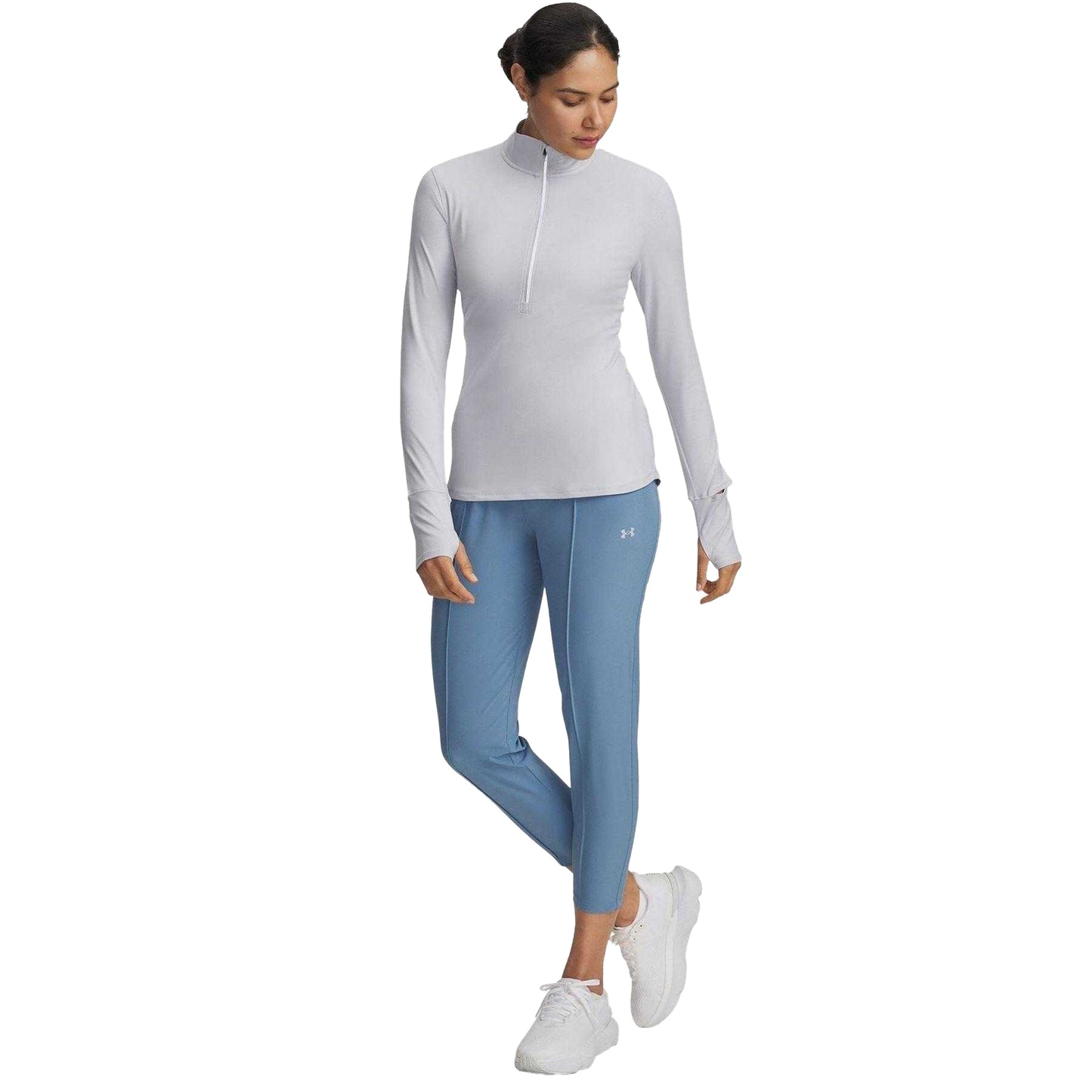 Blue - Lifestyle - Under Armour Womens-Ladies Velociti Pro Trousers