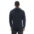 Navy - Back - Duck and Cover Mens Hannings Graphic Hoodie