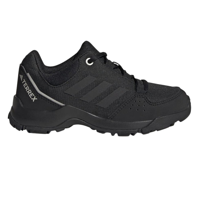 Black-Grey - Back - Adidas Childrens-Kids Terrex Hyperhiker Low Hiking Shoes