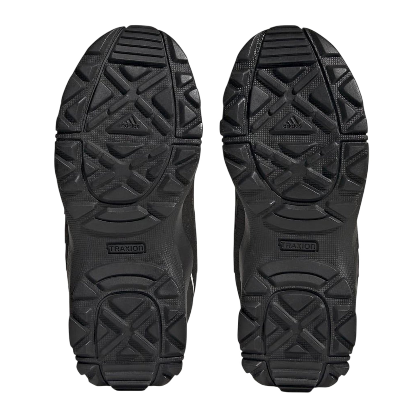 Black-Grey - Pack Shot - Adidas Childrens-Kids Terrex Hyperhiker Low Hiking Shoes