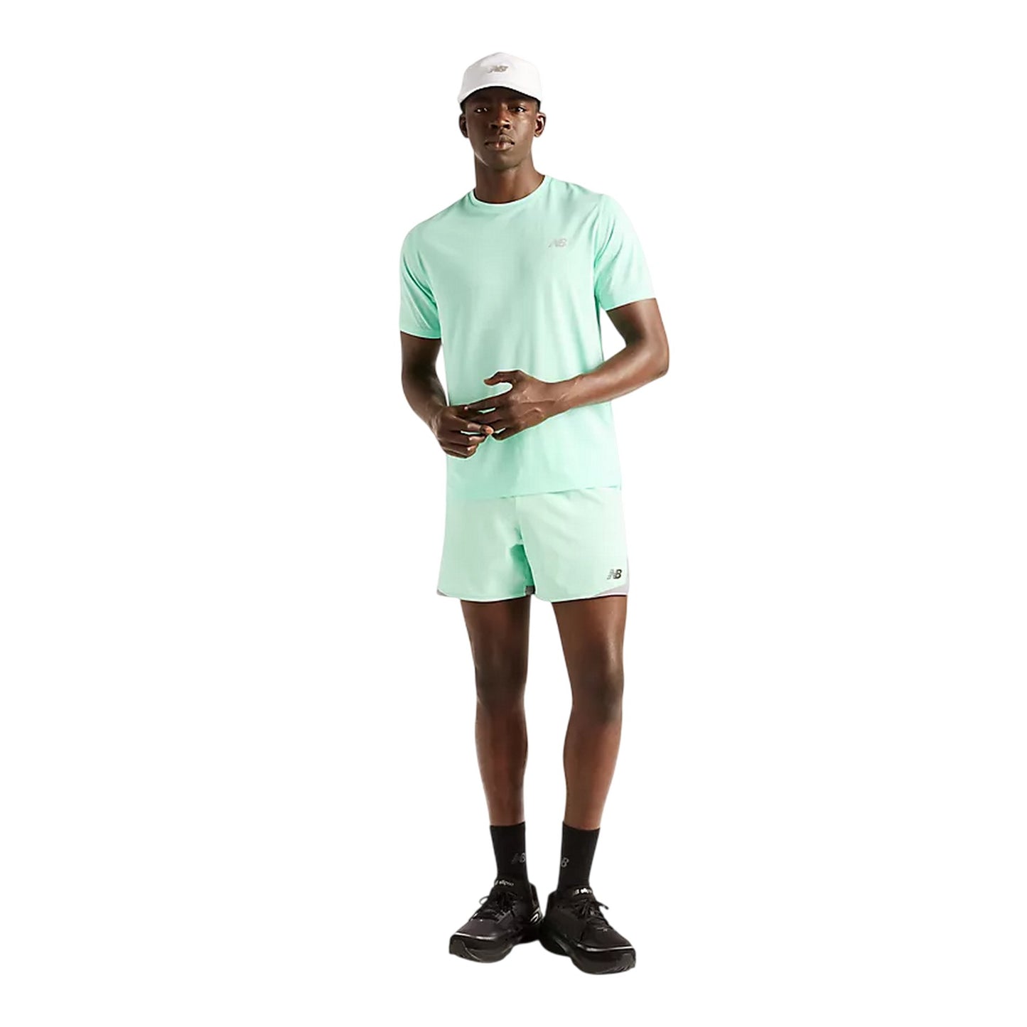 Mint - Lifestyle - New Balance Mens 5 in 1 Running Shorts