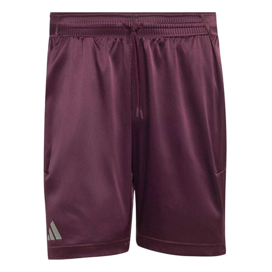 Maroon - Front - Adidas Mens US Climacool Shorts