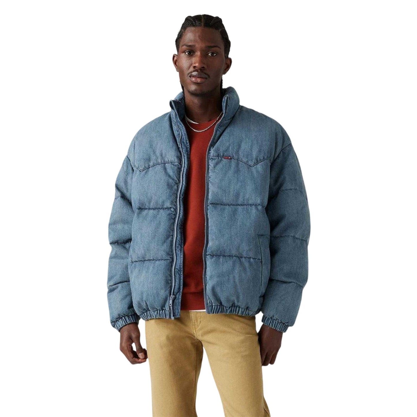 Sidetracked - Lifestyle - Levis Mens Denim Puffer Jacket