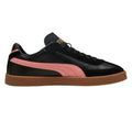 Pink-Black - Back - Puma Unisex Adult Club II Era Leather Trainers