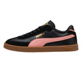 Pink-Black - Side - Puma Unisex Adult Club II Era Leather Trainers