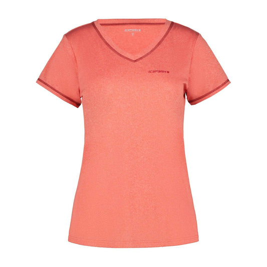 Orange - Front - Icepeak Womens-Ladies Beasley Performance T-Shirt