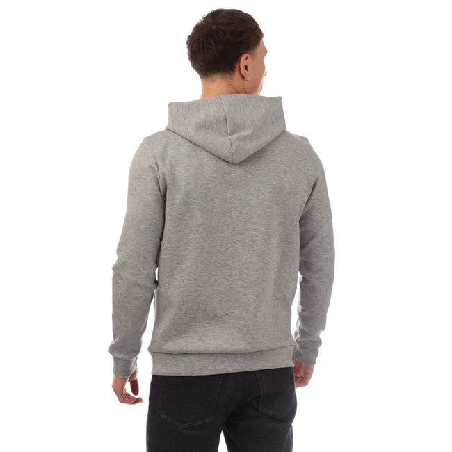 Grey - Back - Hugo Boss Mens Soody Hoodie