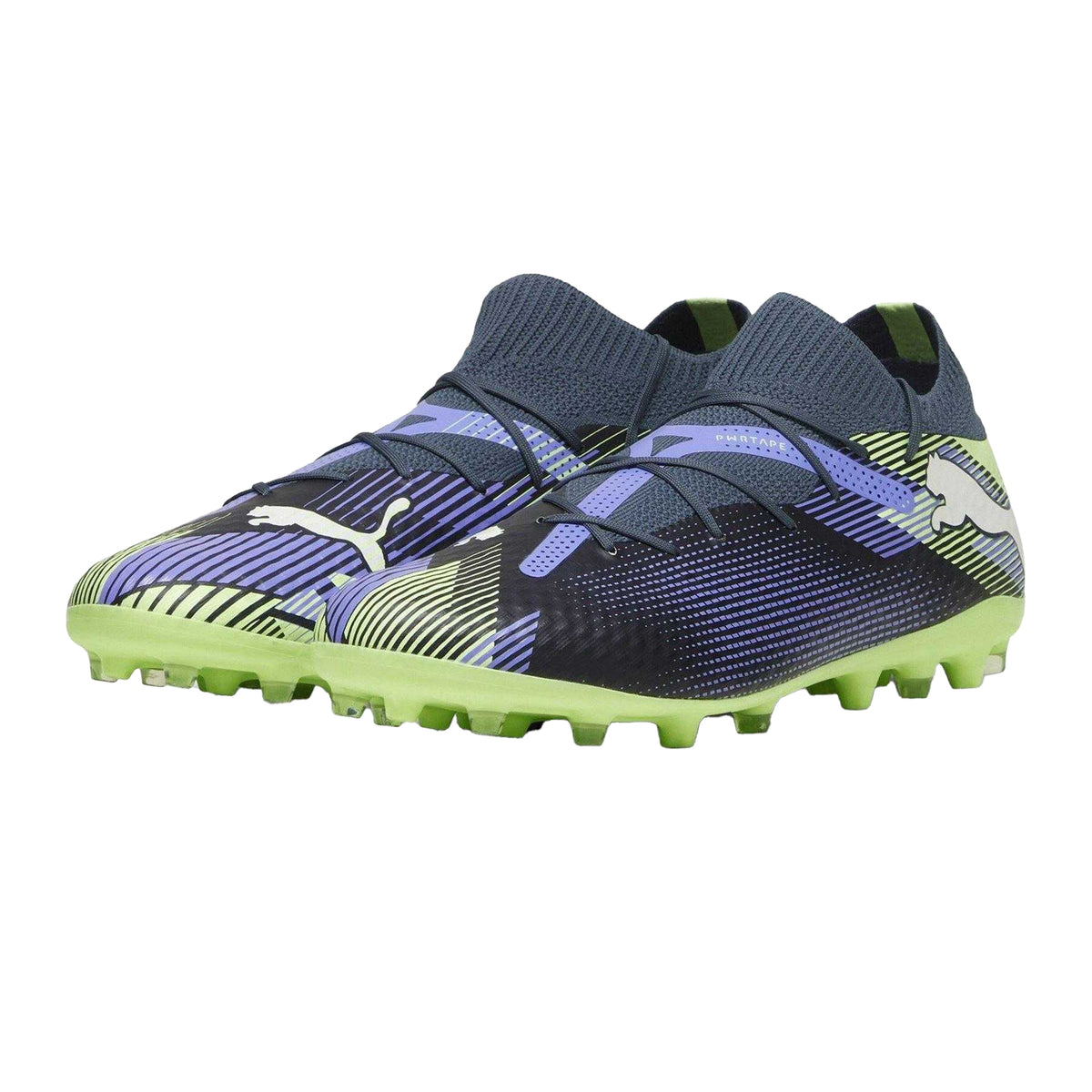 Frost Gray - Pack Shot - Puma Mens Ultra Match Firm Ground Football Boots