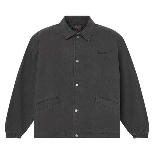 Vintage Black - Front - Timberland Mens Cotton Coach Jacket
