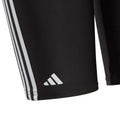 Black - Side - Adidas Boys Classic 3 Stripes Swim Shorts