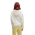Natural - Back - Hugo Womens-Ladies Delfinia Stacked Logo Embroidered Hoodie