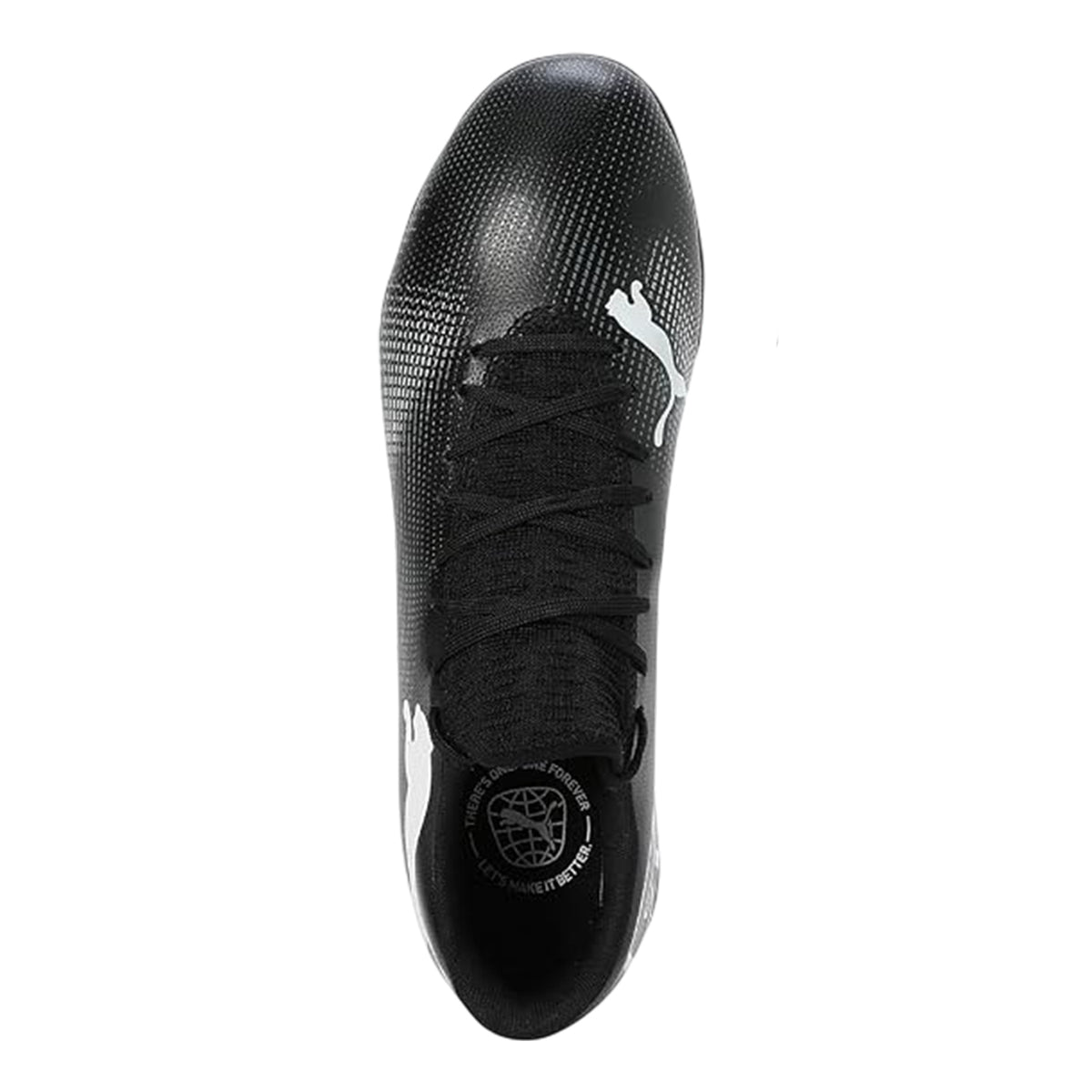 Black - Lifestyle - Puma Childrens-Kids Future 7 Play Flat Indoor Football Shoes