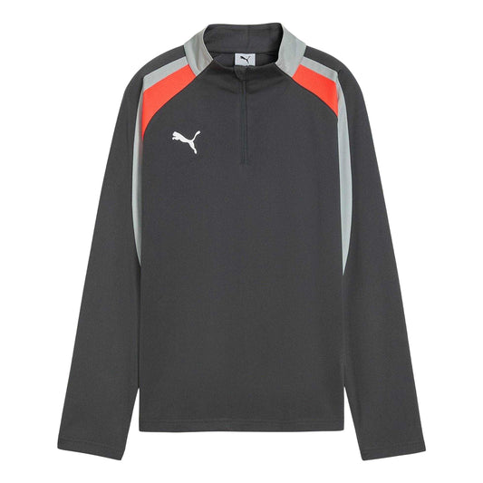 Shadow Grey - Front - Puma Childrens-Kids Individualliga Fleece Top