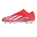 Red-White - Lifestyle - Adidas Childrens-Kids X Crazyfast League Firm Ground Football Boots