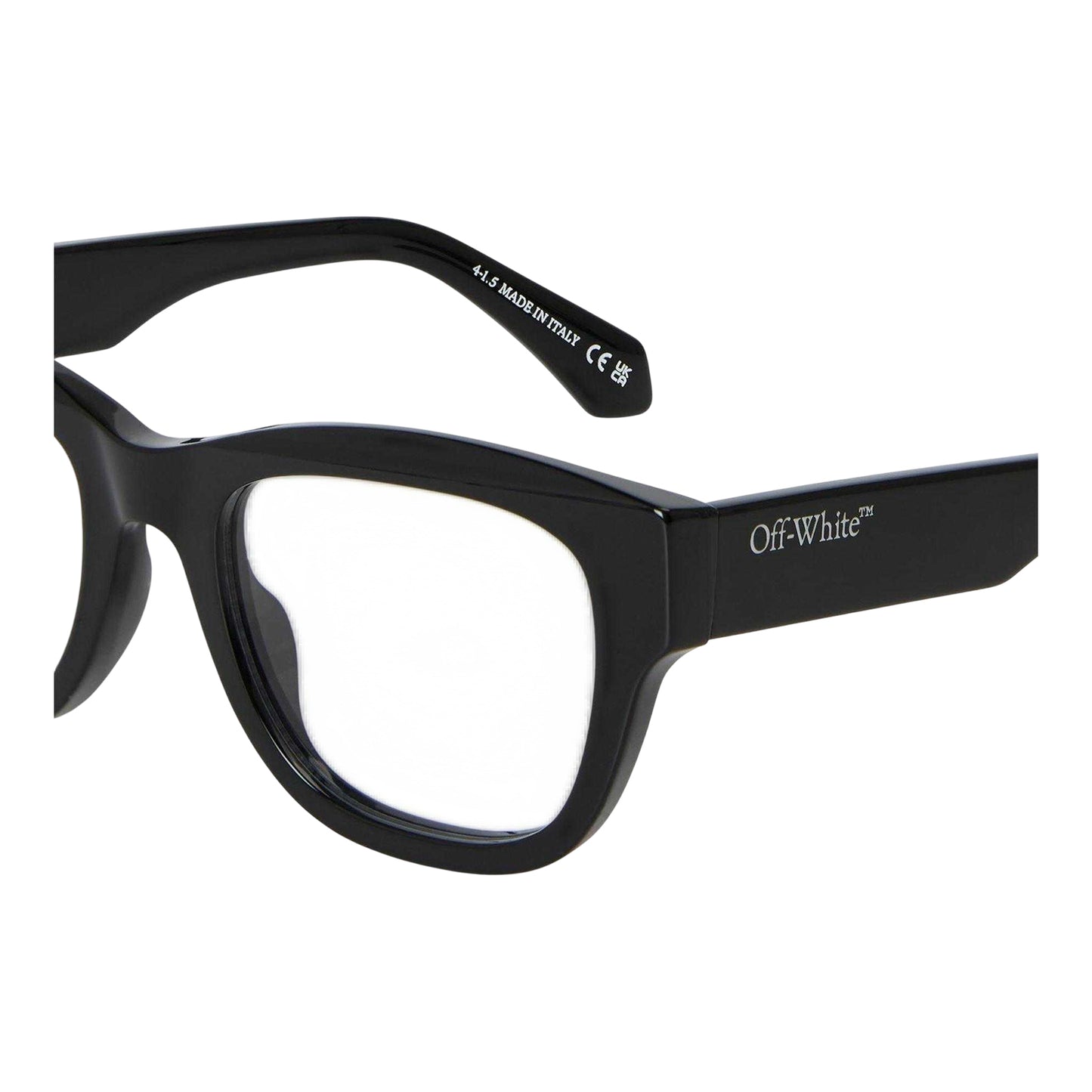 Dark Havana Brown - Side - Off-White Unisex Adult Style 8k Cat Eye Sunglasses