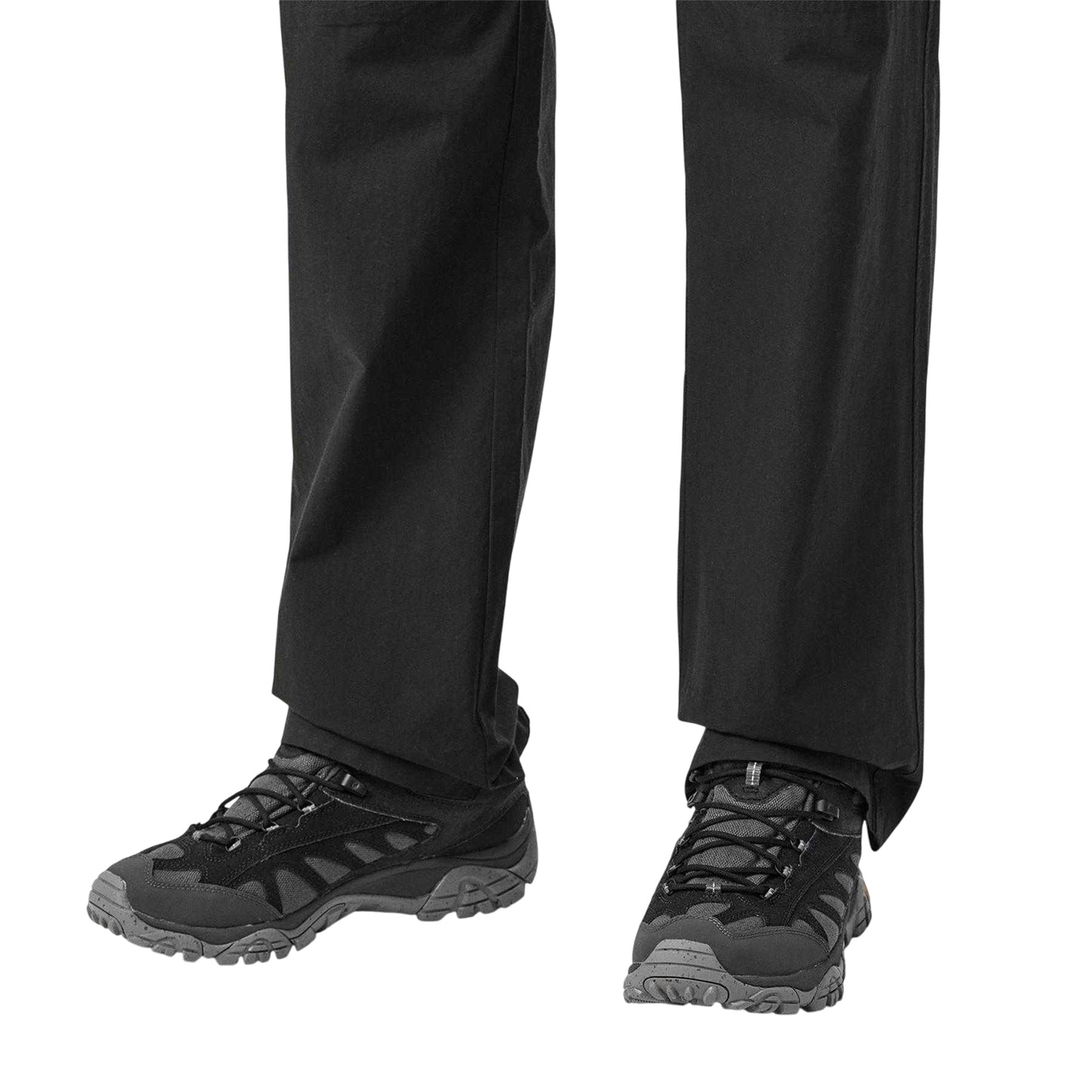Alloy-Graphite - Lifestyle - Merrell Mens Moab Mesa Luxe Eco Suede Recycled Shoes