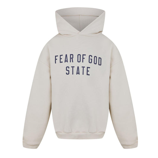 Shell - Front - Fear Of God Essentials Childrens-Kids Graphic Print Hoodie
