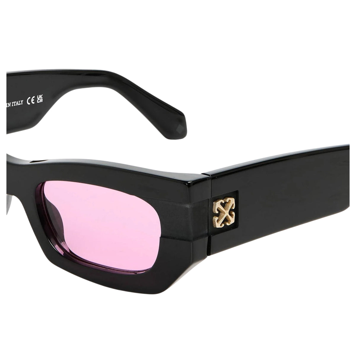 Black - Side - Off-White Mens Belleville Sunglasses
