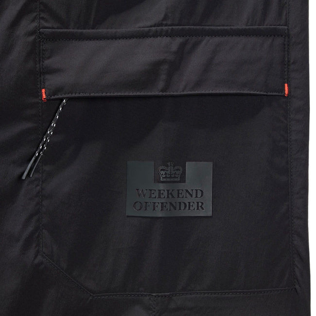 Black - Pack Shot - Weekend Offender Mens Tulum Technical Combat Trousers