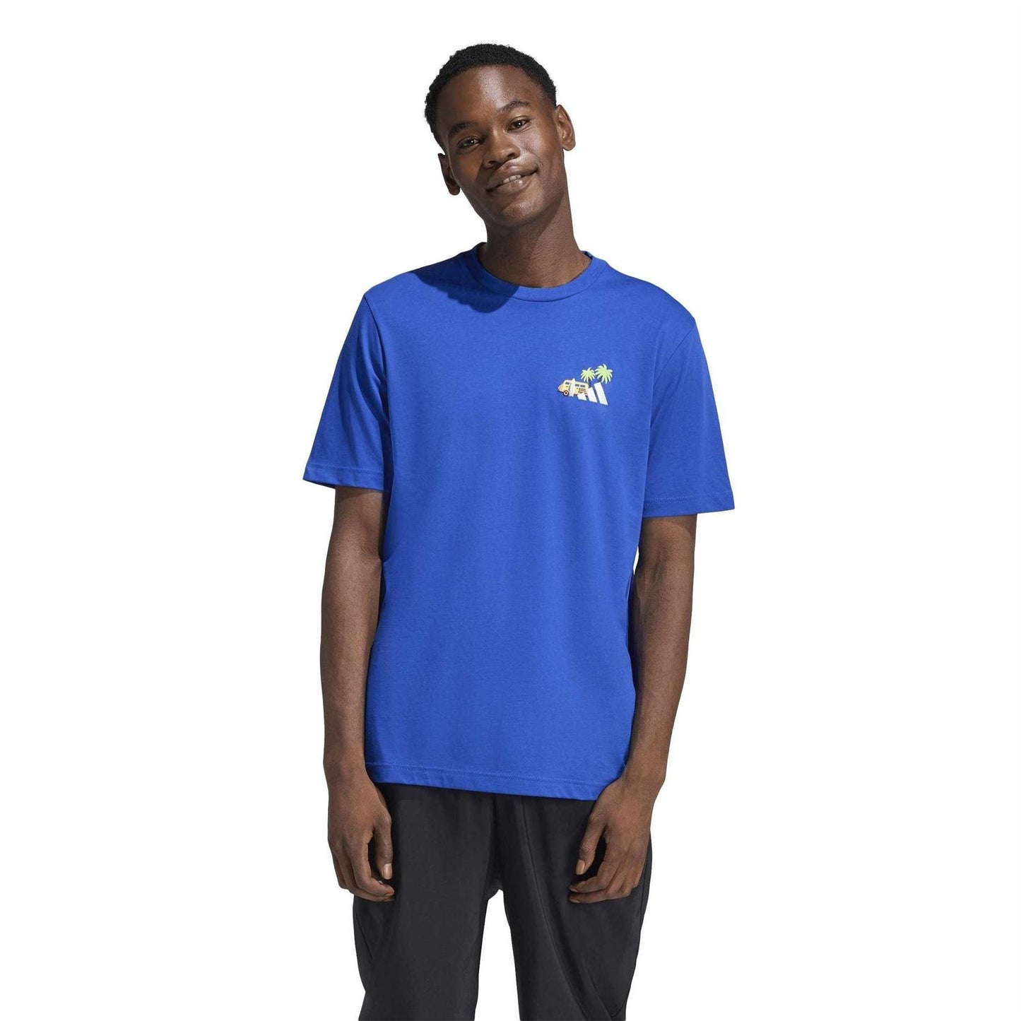 Team Royal Blue - Pack Shot - Adidas Mens Surf T-Shirt
