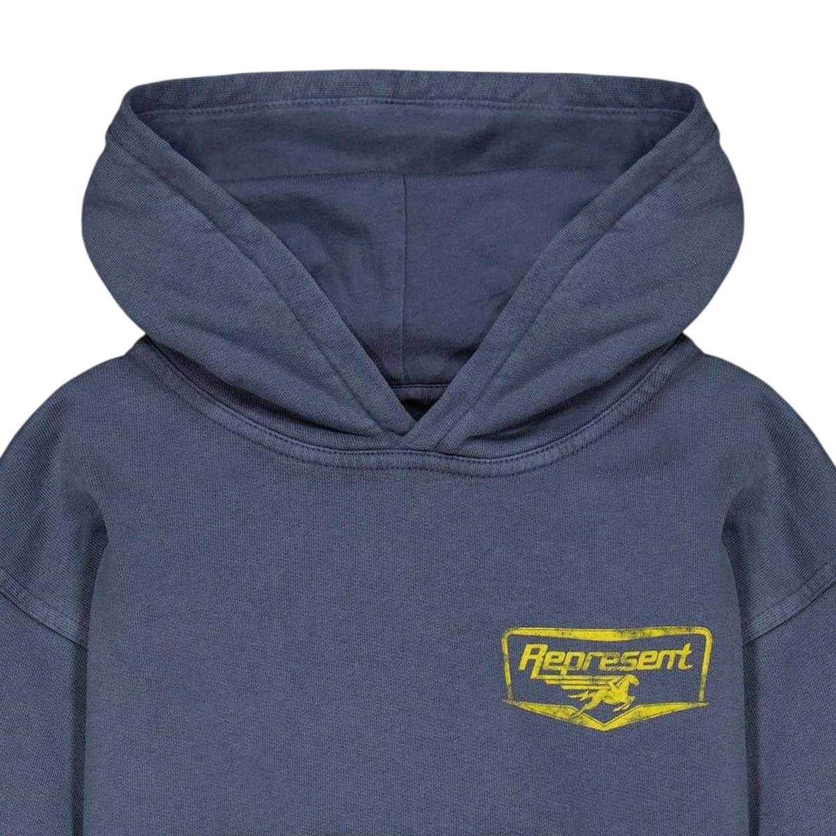 Indigo Blue - Side - Represent Childrens-Kids Graphic Print Hoodie