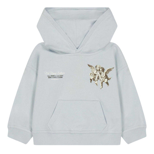 Cloud Blue - Front - Represent Childrens-Kids Cherub Relaxed Fit Hoodie