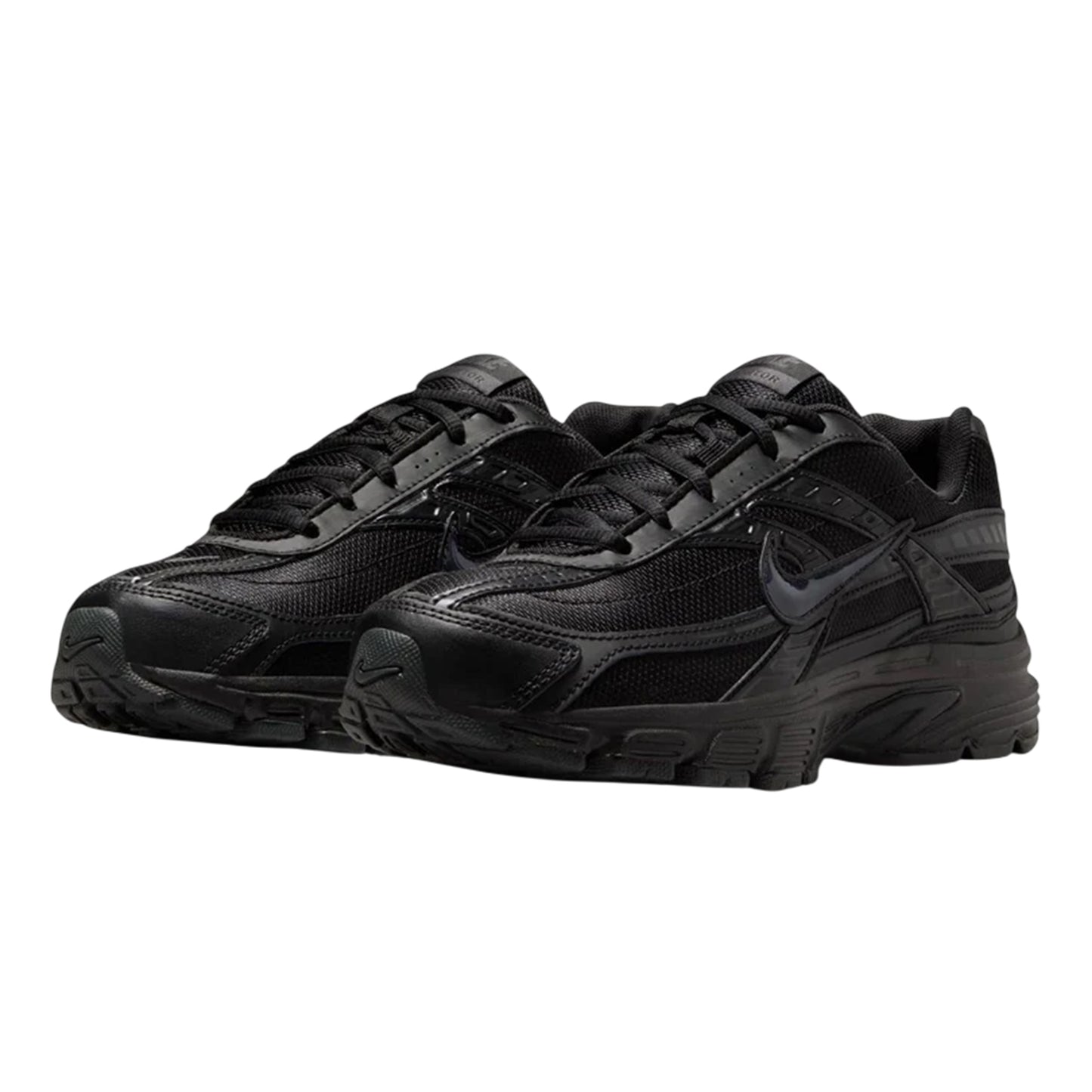 Triple Black - Pack Shot - Nike Womens-Ladies Initiator Logo Trainers