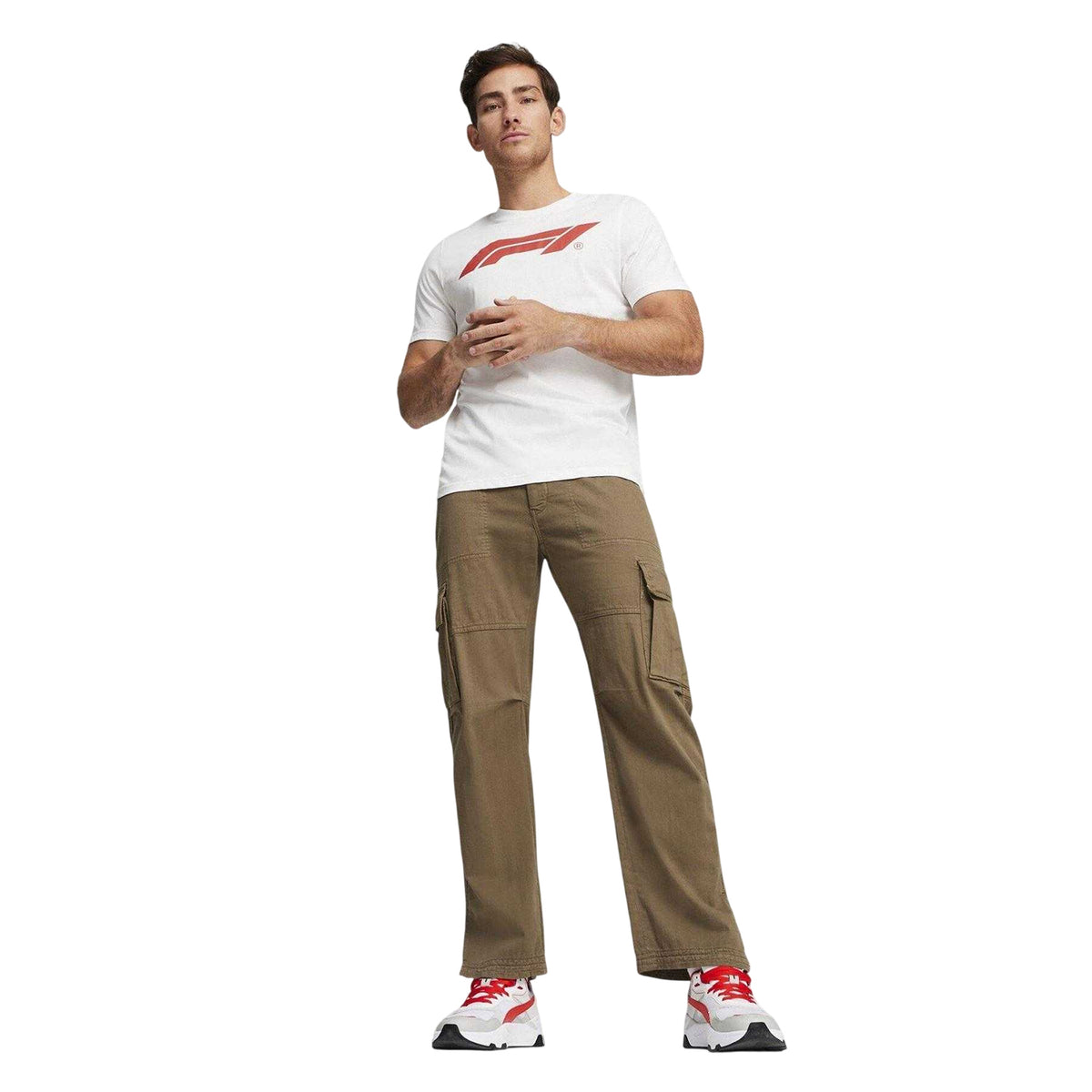 Puma White - Lifestyle - Puma Mens Formula 1 Logo T-Shirt