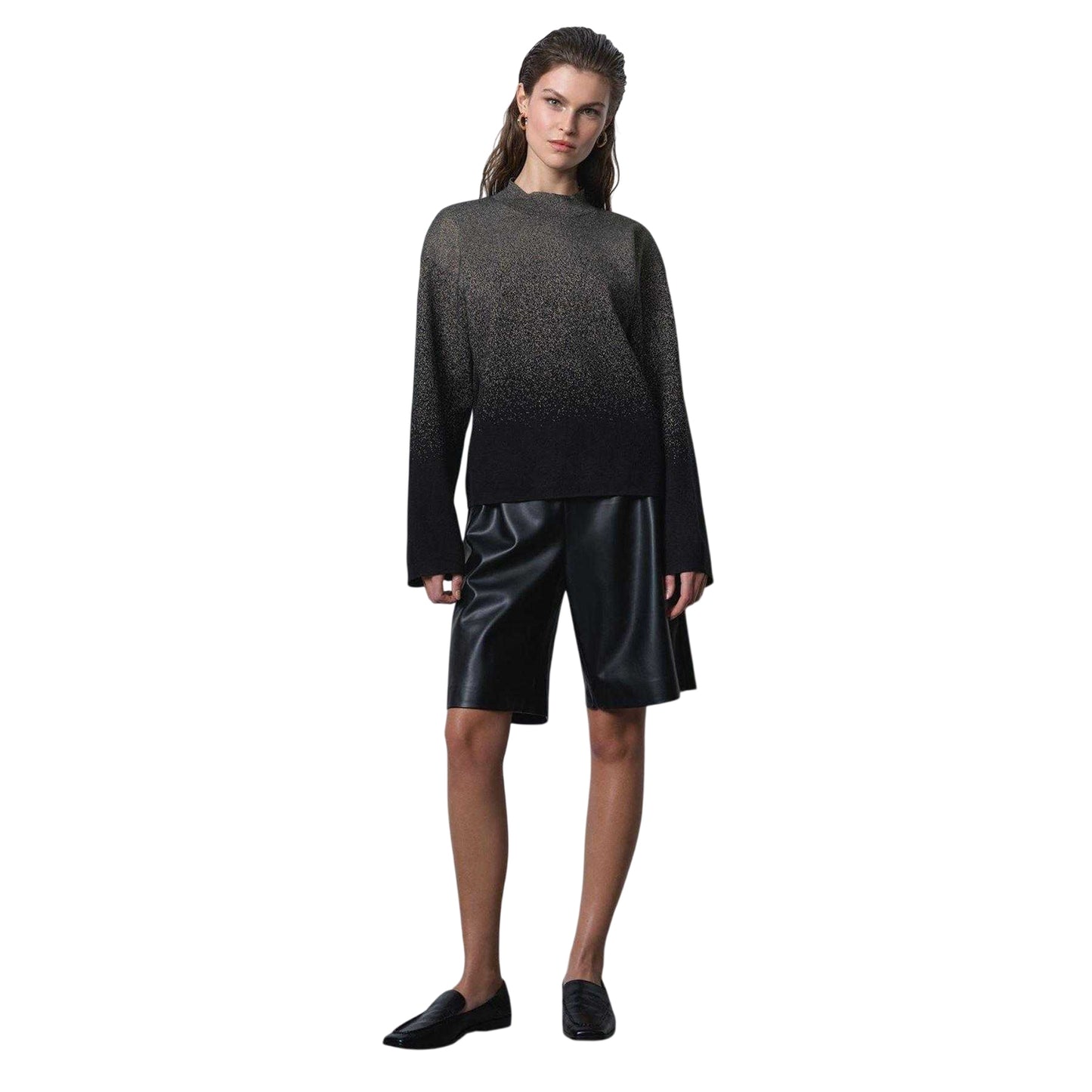 Black - Lifestyle - French Connection Womens-Ladies Kady Ombre Jumper