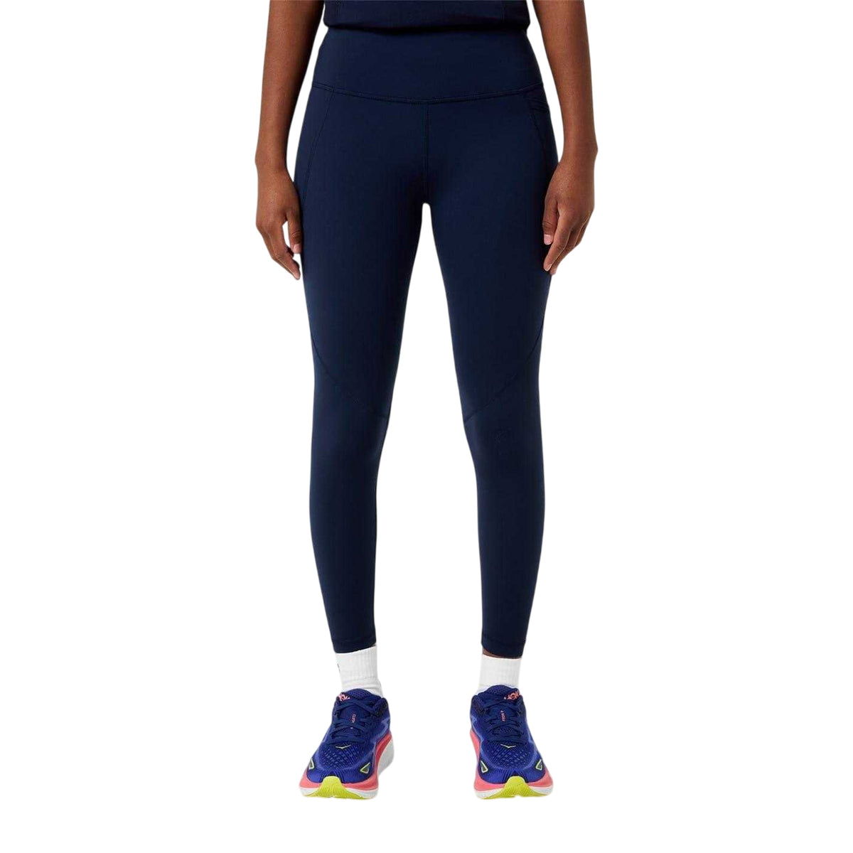 Navy - Side - Sweaty Betty Womens-Ladies 7-8 Leggings