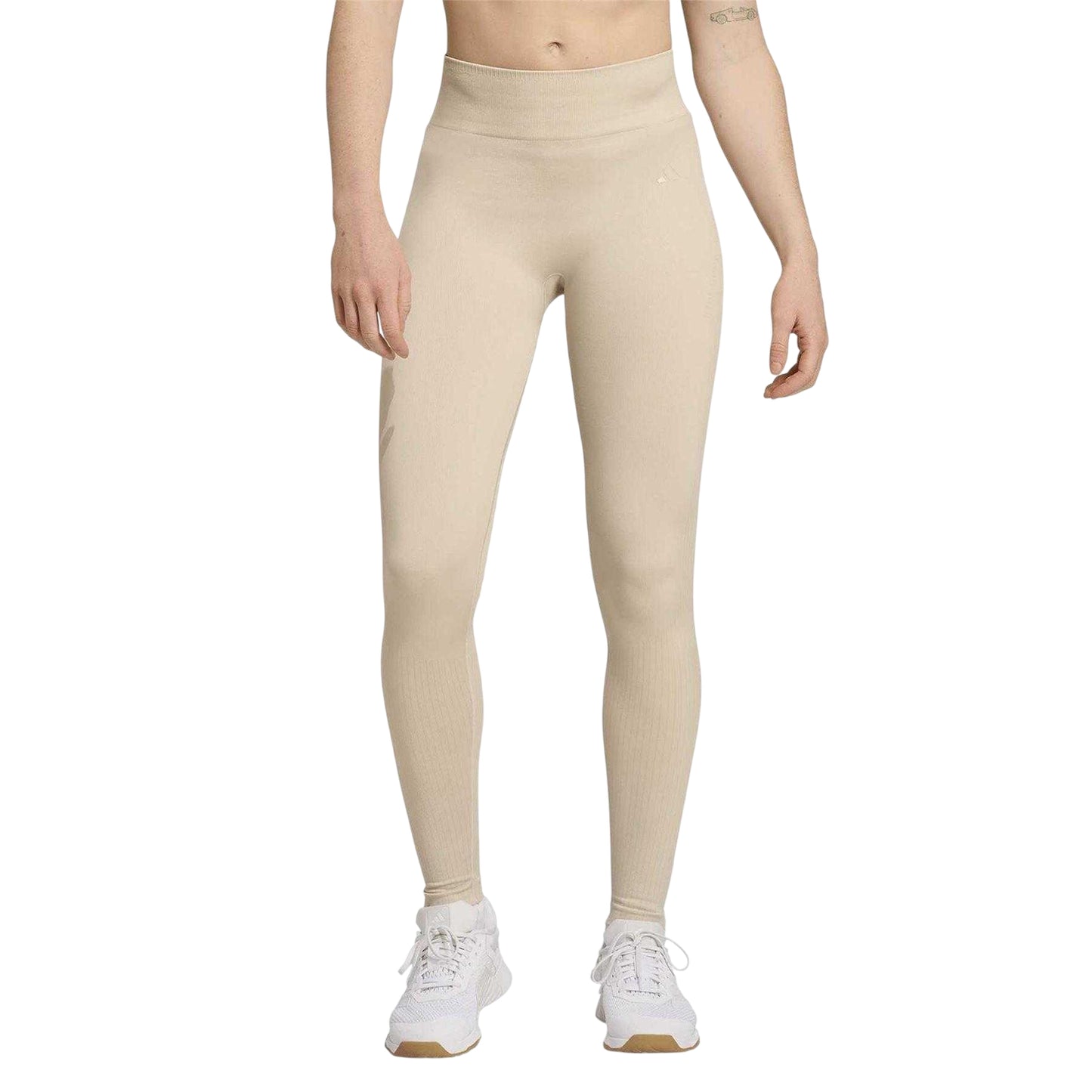 Wonder Alumina - Side - Adidas Womens-Ladies Seamless Leggings