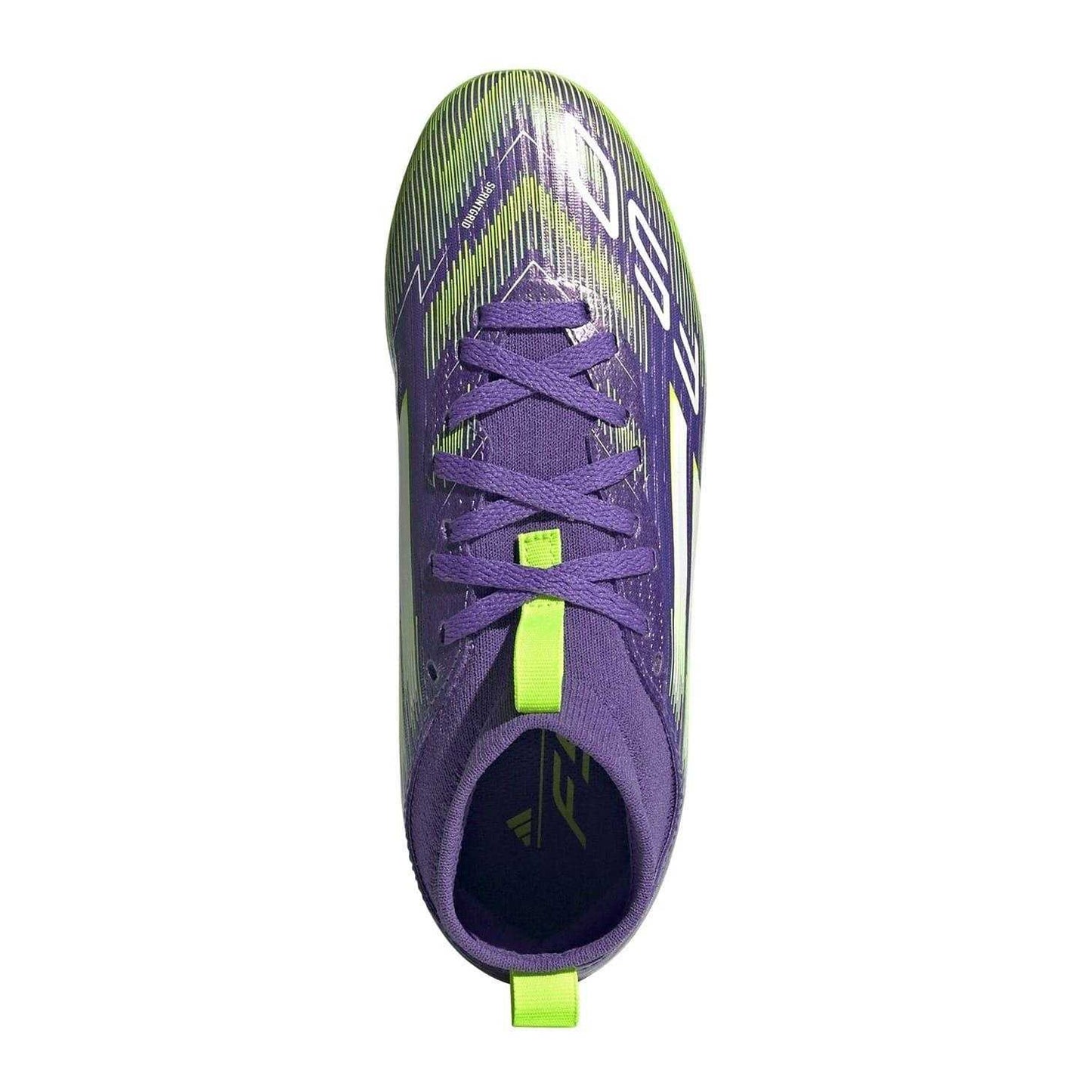 Purple-White - Lifestyle - Adidas Childrens-Kids F50 League Multi Ground Football Boots