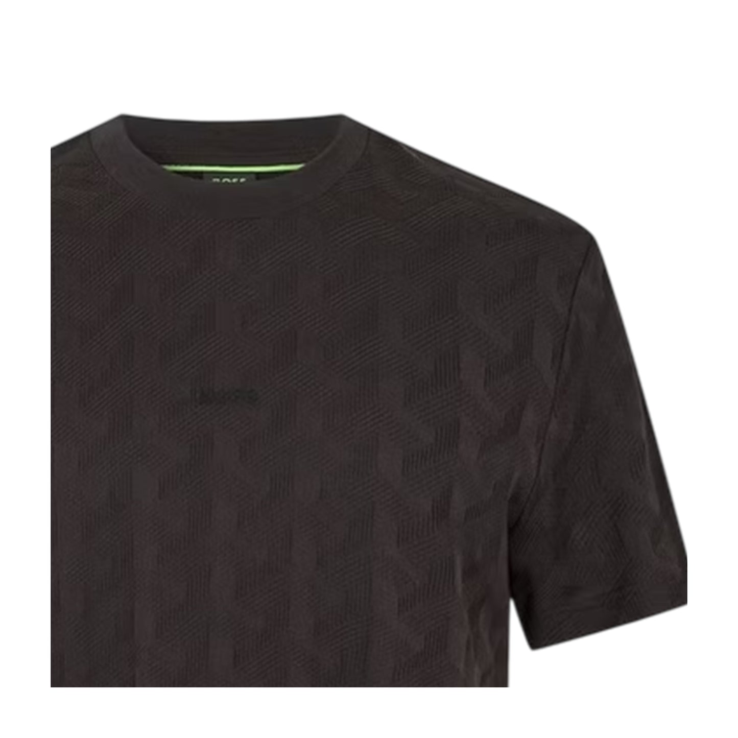 Black - Side - Boss Mens Artwork T-Shirt