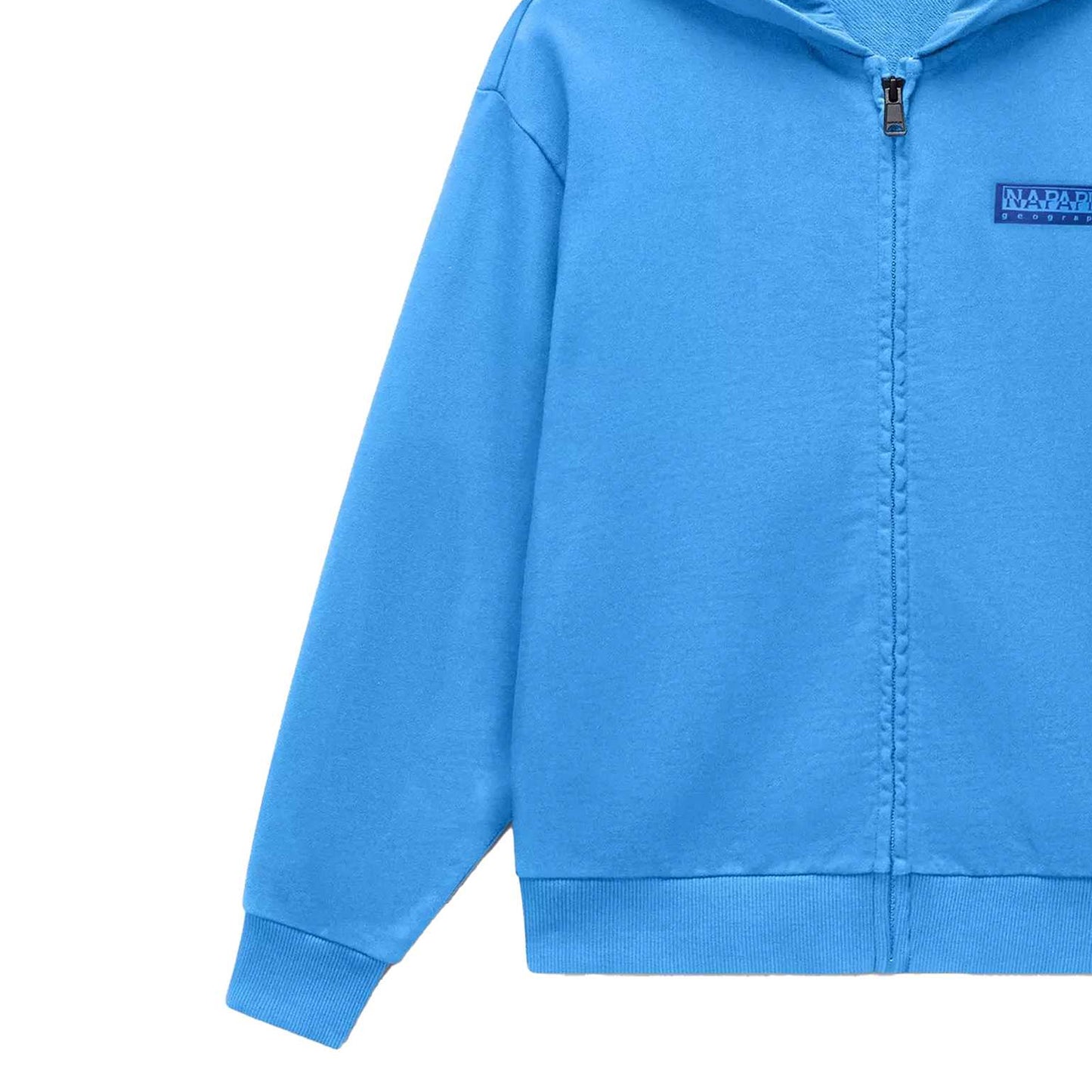 Blue - Lifestyle - Napapijri Childrens-Kids Logo Full Zip Hoodie