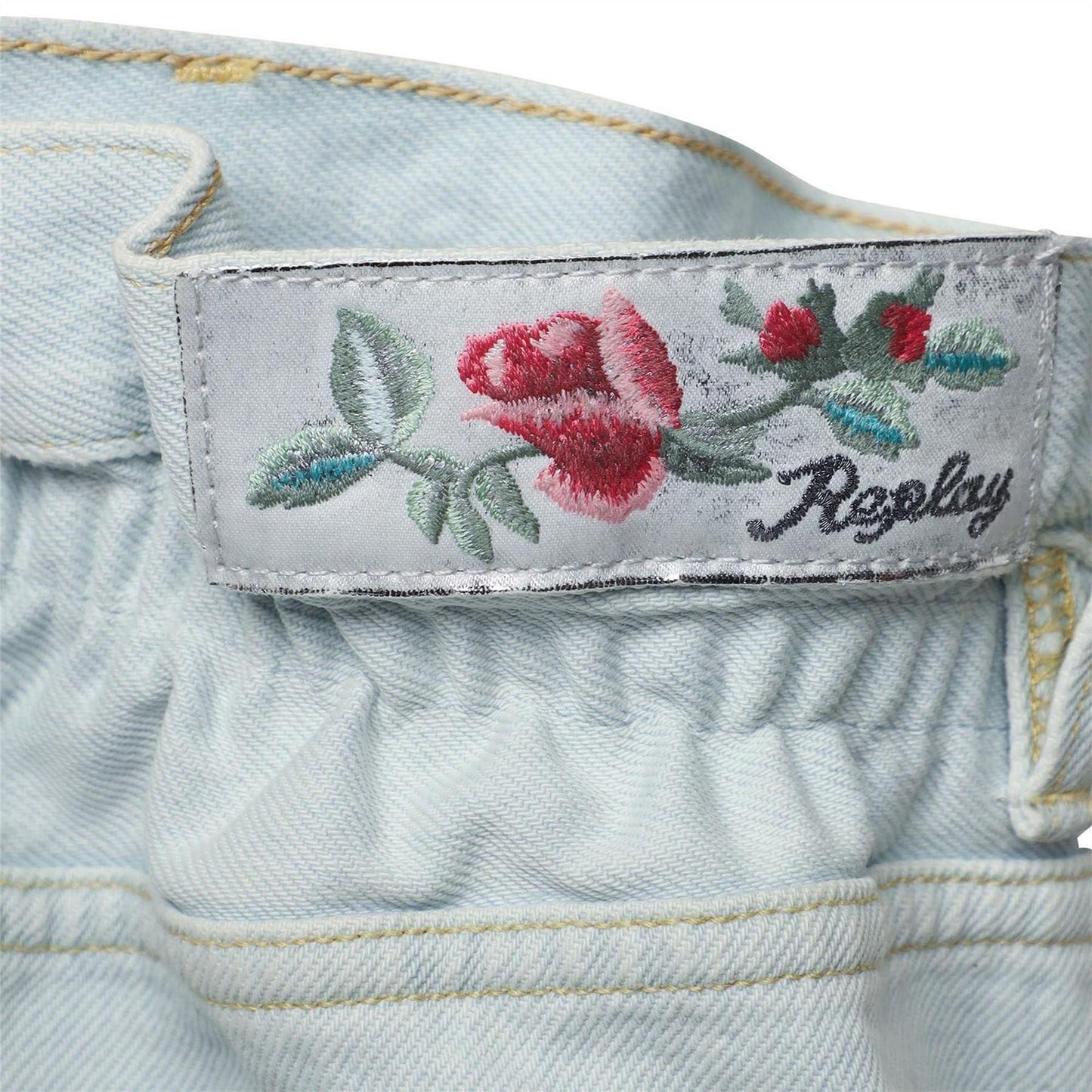 Blue - Lifestyle - Replay Womens-Ladies Mini Skirt