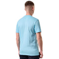 Light Blue - Back - Weekend Offender Mens Bonpensiero Graphic T-Shirt